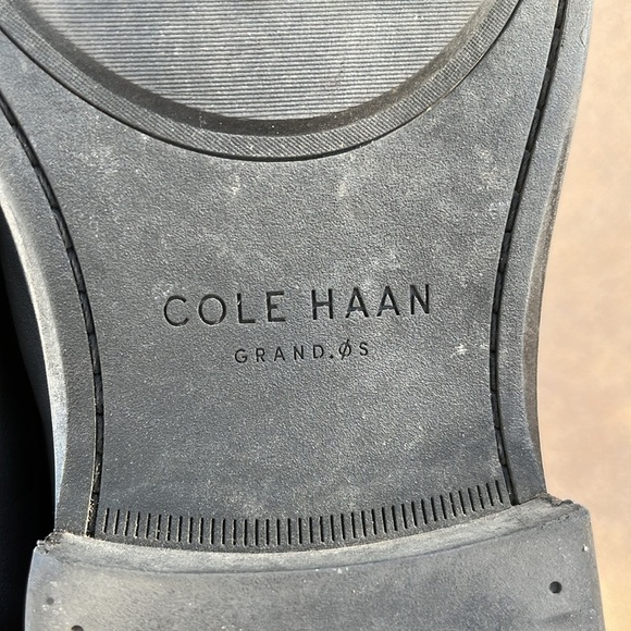 Cole Haan Black Oxford Dress Shoes Mens 
Sz 8.5 M Classic Wedding Formal Laces main image 4